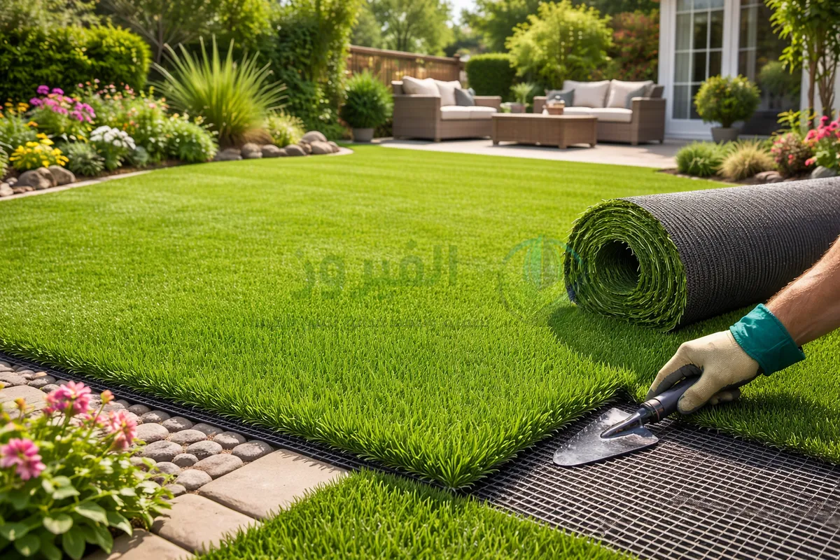 توريد وتركيب العشب الصناعي