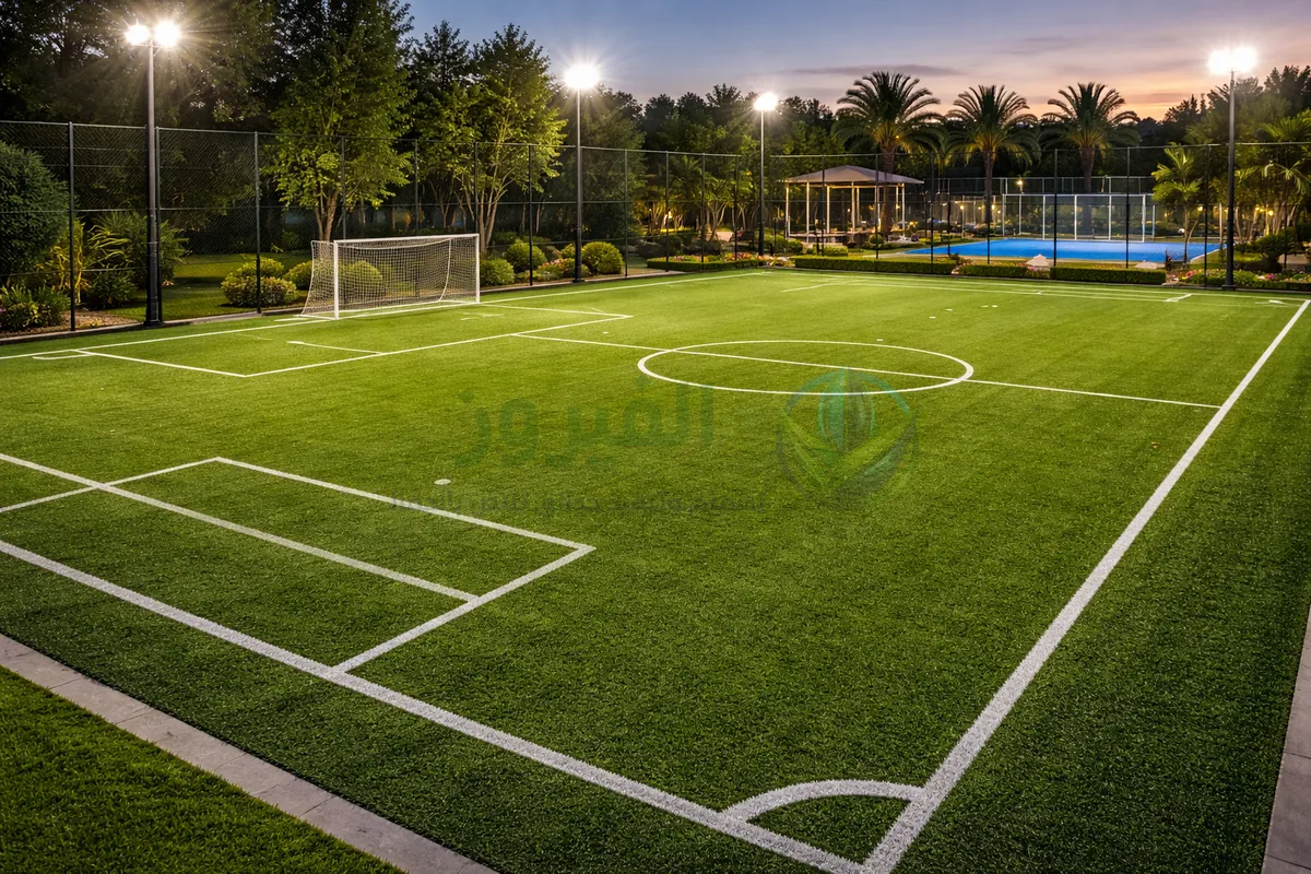 تنفيذ الملاعب الرياضية