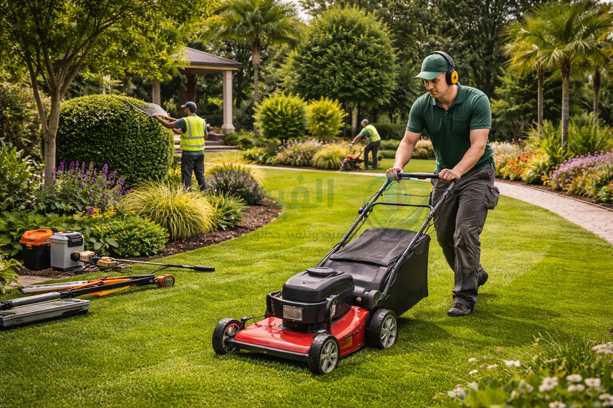 صيانة الحدائق