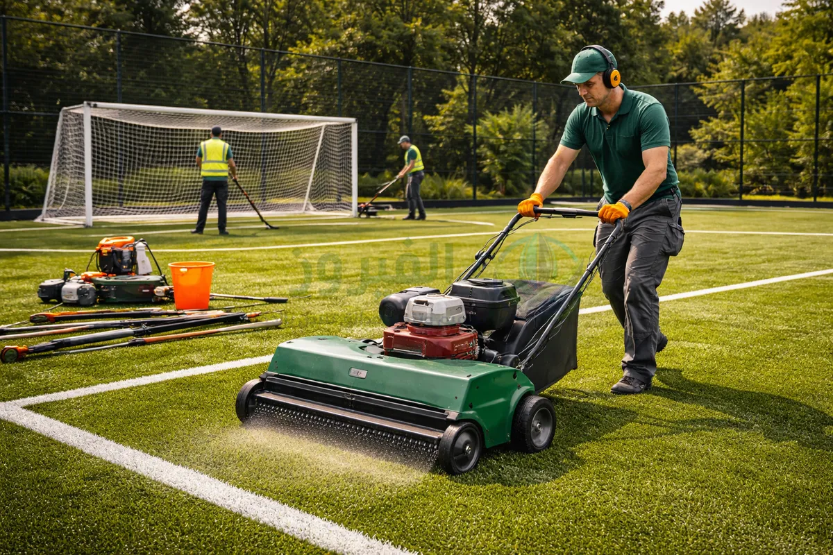 صيانة الملاعب الرياضية